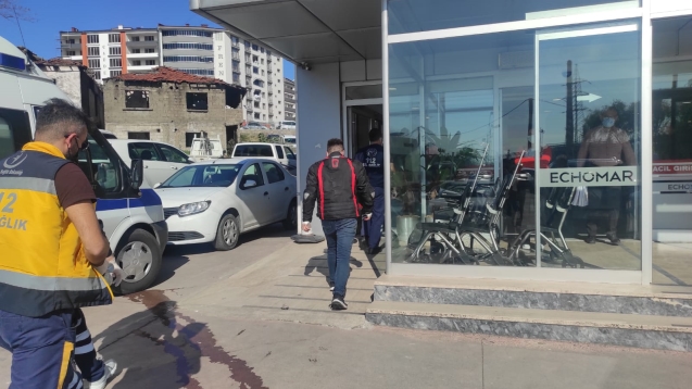Motosiklet kazası... 1 yaralı...