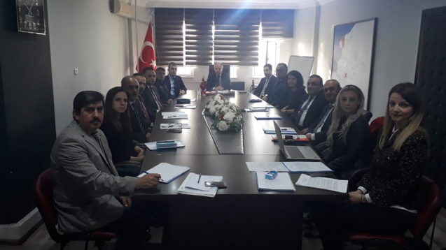 KADINA ŞİDDETLE MÜCADELE KOORDİNASYON PLAN TOPLANTISI...