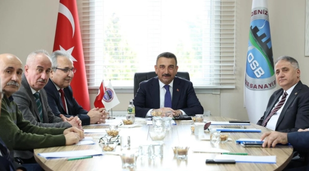 OSB toplantısı... Geleceğe yönelik planları ele alındı...