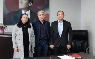 Beytekin, Kent Konseyi Başkanı Cengiz Yılmaz’ı ziyaret etti.