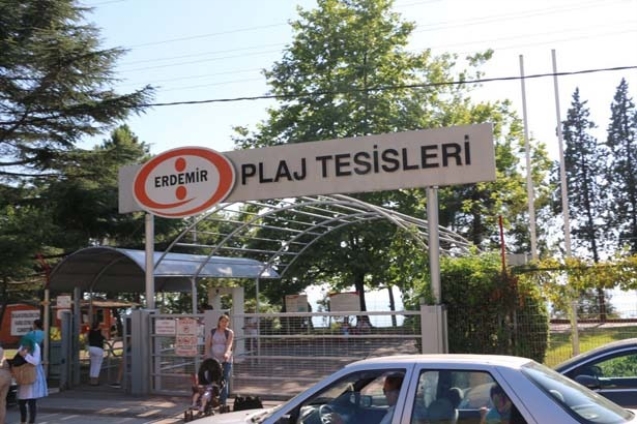 Erdemir plajı hizmete açılıyor…