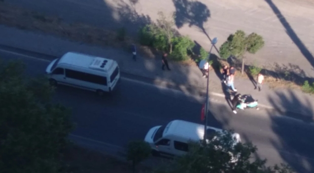 Gülüç sahil bandında kaza...