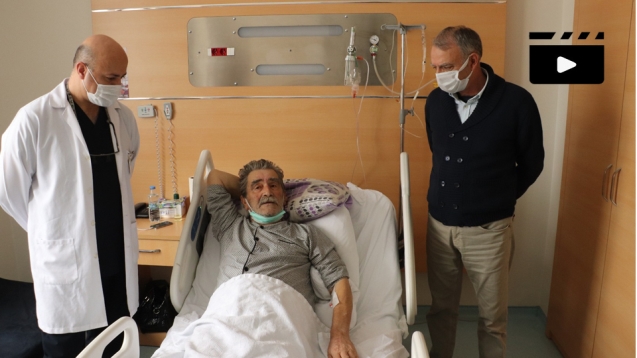 Başarılı operasyon ile hayata tutundu…