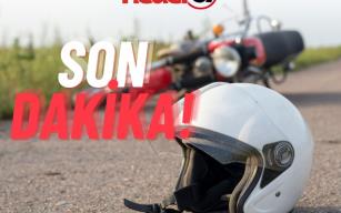 Motosiklet kazasında 2 kişi yaralandı...