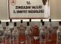 Sahte içkiler ele geçirildi...