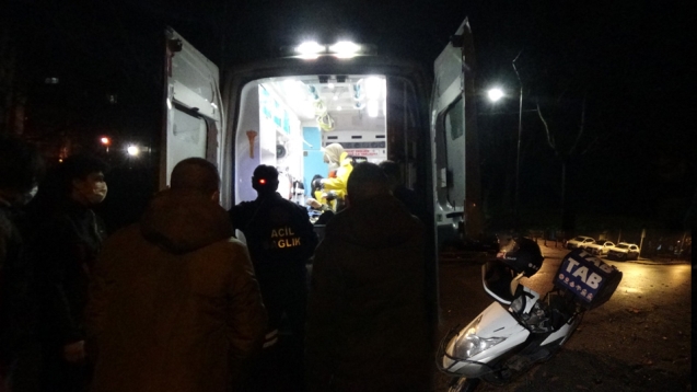 Trafik kazasında bir kişi yaralandı...