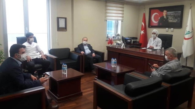 TÜRKMEN VE UÇAR'DAN ZİYARET...