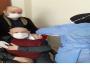 Huzur evi koronoVac aşısı oluyor...