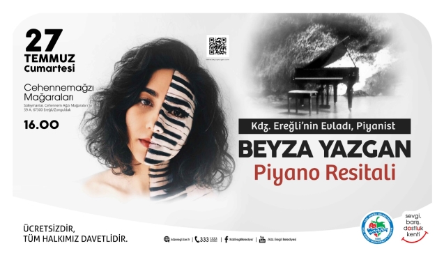 Piyano Resitaline davetlisiniz…