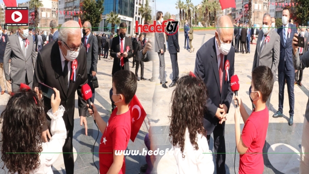 Küçük Gazeteciler Röportajda...Protokole sorular sordular...