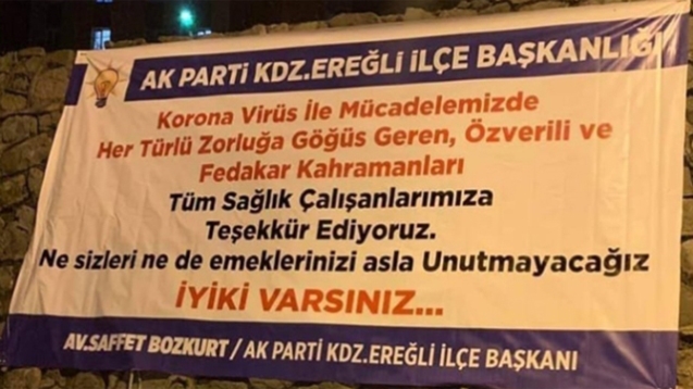 "Biliyoruz çok yoruldunuz"