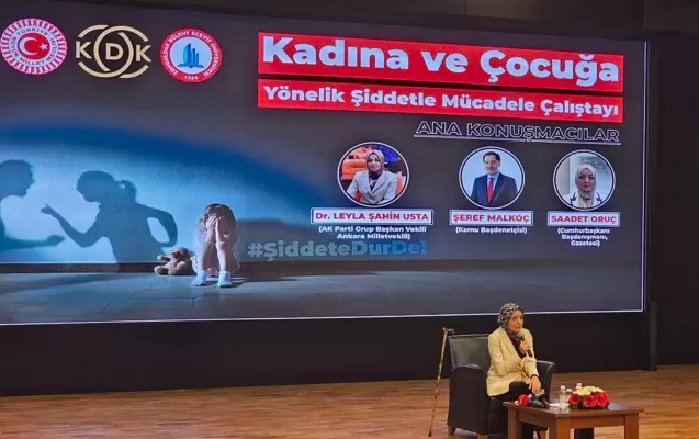 Kadına ve Çocuğa Yönelik Şiddetle Mücadele Çalıştayı yapıldı