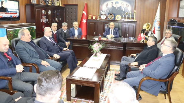 YILMAZ'DAN, DEMİRTAŞ'A ZİYARET...