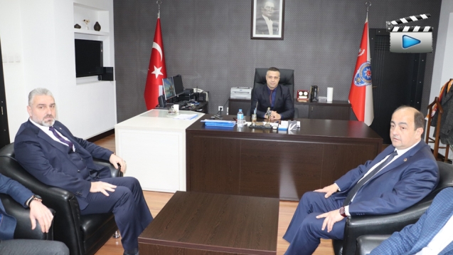 Emniyet Müdürüne Hayırlı olsun dediler…