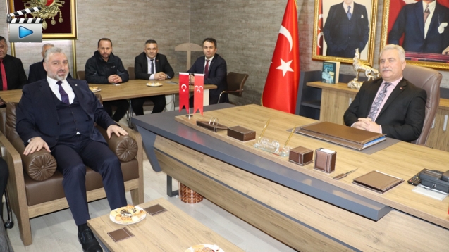 YILMAZ, MHP'YE İADE_İ'Yİ ZİYARETTE BULUNDU...