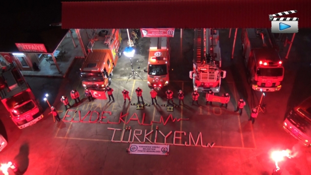 EVDE KAL EREĞLİM...
