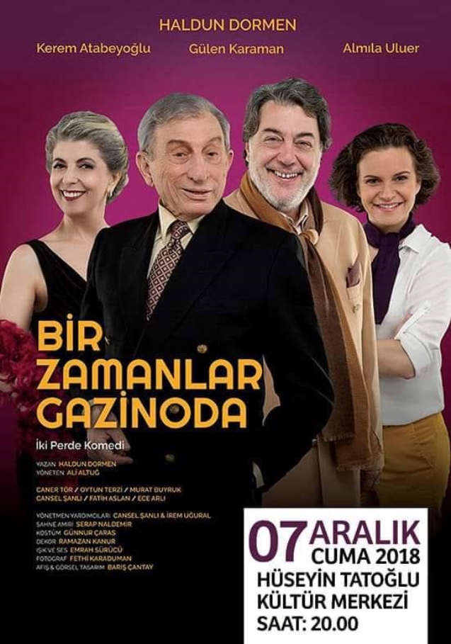 Haldun Dormen tiyatrosu sergilenecek…