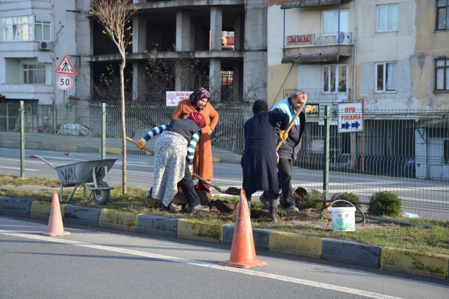 Gülüç belediyesinde durmak yok…