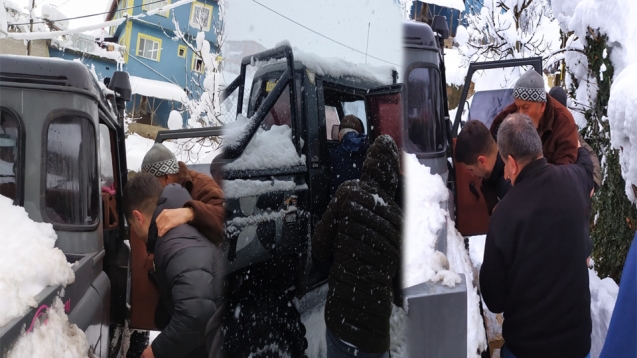 OFFROAD kulübü mahsur kalanların yardımına koştu.
