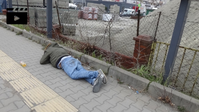 Pet şişede alkolü aldı, baygınlık geçirdi...