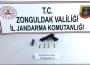 Ruhsatsız silah taşıyan 3 kişi Jandarmaya yakalandı...
