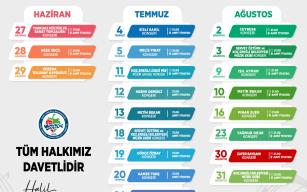 ETKİNLİKLERİ CUMA GÜNÜ BAŞLIYOR