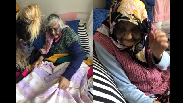 YAŞLI KADIN, BAKICISI TARAFINDAN DARP EDİLDİ...