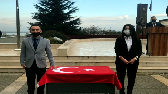24 Kasım Öğretmenler Günü dolayısıyla tören düzenlendi.