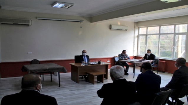 Vali Tutulmaz Encümen Toplantısına Başkanlık Yaptı