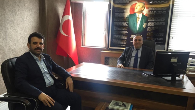 ÇAKIR'DAN, AKSOY'A ZİYARET...