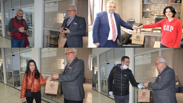 POSBIYIK’TAN GAZETECİLERE VİRÜSTEN KORUNMA ÇANTASI...