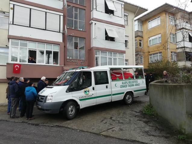 Kore gazisi son yolculuğuna uğurlandı…