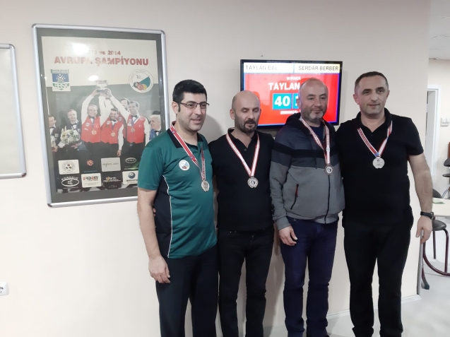 Şampiyon tamamlandı… CNK bilardo TAM NOT aldı…