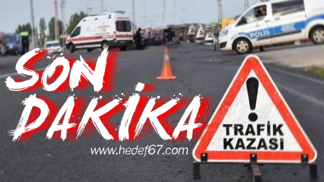 Trafik kazası: 1 yaralı