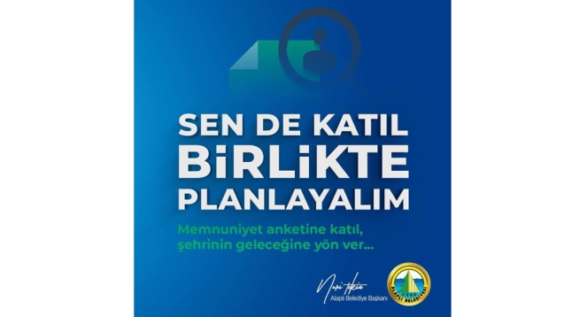 ALAPLI BELEDİYESİ MEMNUNIYET ANKETİ..