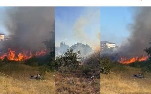 Kepez alevlere teslim…