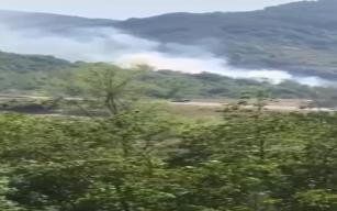 Orman yangını büyümeden söndürüldü...