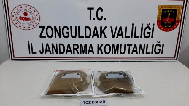 Uyuşturucu ile yakalandı...