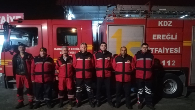 KDZ. EREĞLİ İTFAİYESİ ELAZIĞ'A DESTEK İÇİN GİDİYOR ...