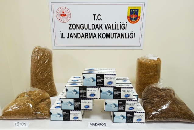 5 bin adet bandrolsuz makaron yakalandı...