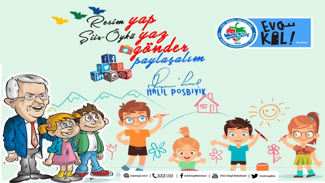 “RESİM YAPIN, ŞİİR-ÖYKÜ YAZIN PAYLAŞALIM”...