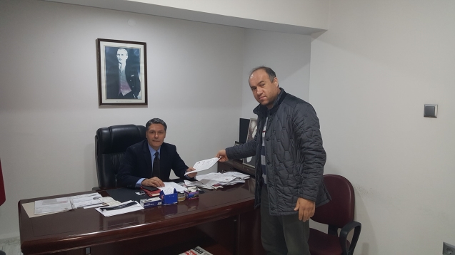 Köylerden ve merkezden desteği aldı… Başvuruyu yaptı…