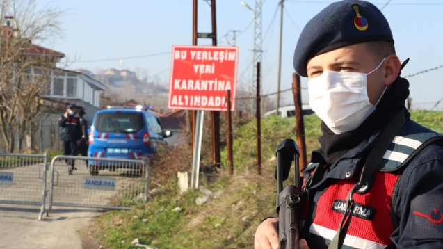 Danışmentli köyü karantinaya alındı… Kaymakam olay yerinde…