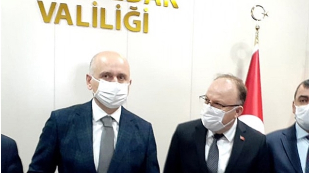 Bakan Karaismailoğlu Zonguldak Valiliği'nde...