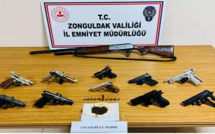 Silah ticaretine yönelik operasyon... 1 tutuklu...