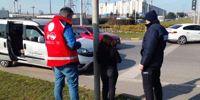 Dilenciliği meslek haline getirenlere ceza kesildi...
