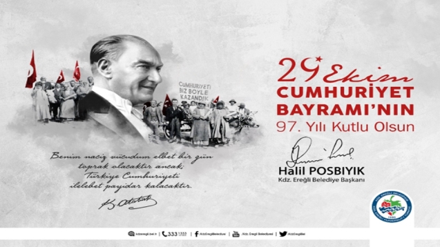Başkan Posbıyık, 29 Ekim'i Kutladı...