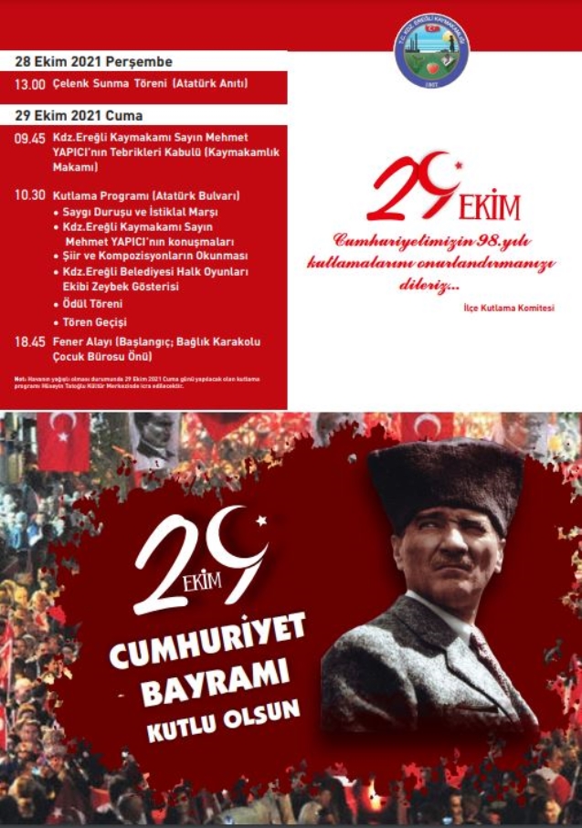 29 Ekim Davetiyesi...