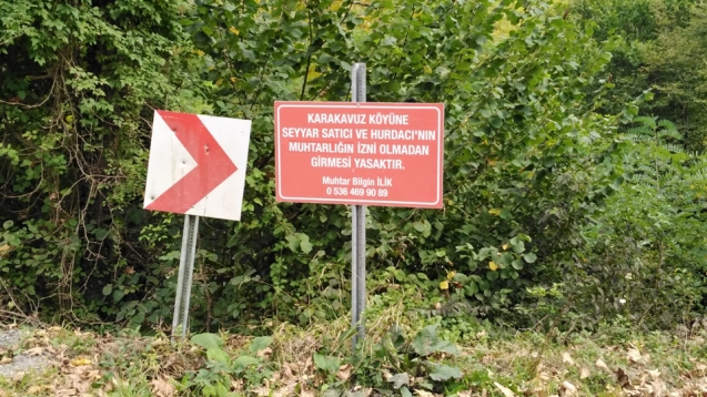 KARAKAVUZ KÖYÜNDE SEYYAR GİRMESİ YASAK...