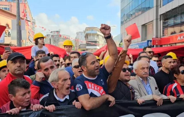 Taraftarlarından TFF'ye tepki yürüyüşü...